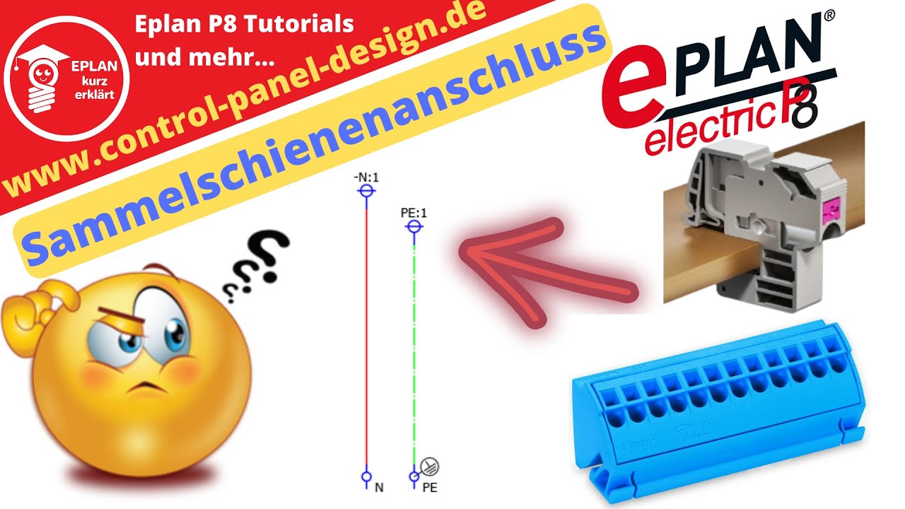 Sammelschienenanschluss in EPLAN. Wie kann ich meinen Sammelschienenanschluss nummerieren❓