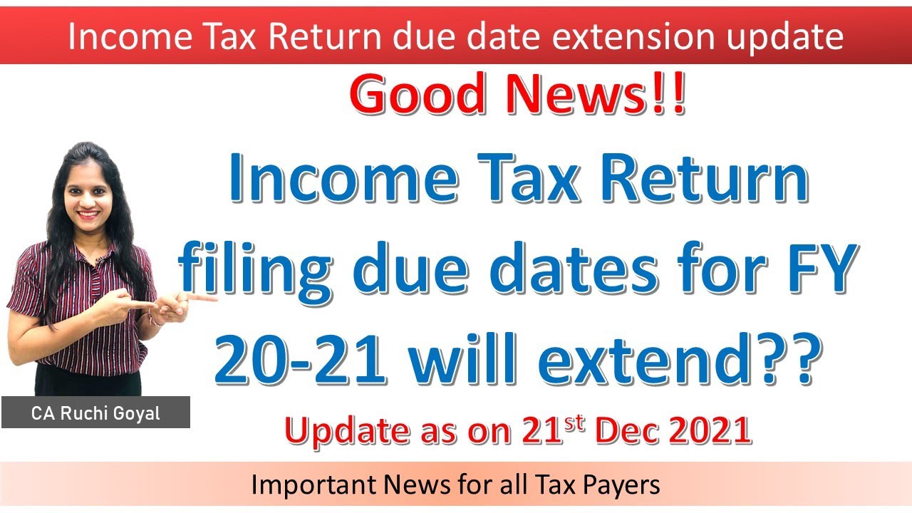 Tax Return Due Date With Extension