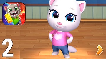 Talking Tom Time Rush Gameplay Walkthrough Part 2 - Angela (iOS/Android)