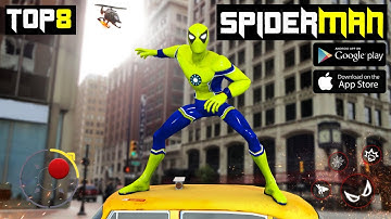 Top 5 Crazy SPIDERMAN Games For Android 2023 | High Graphics