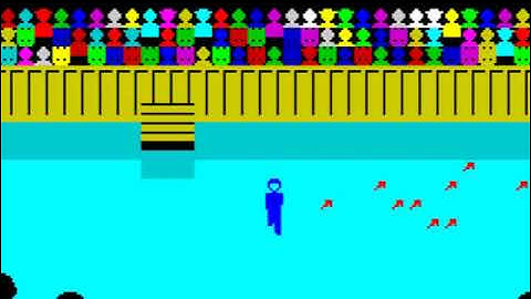 Travel with Trashman (Europe) ZX Spectrum Game