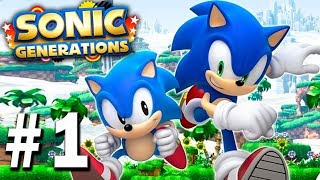 Обложка ДВОЙНАЯ СКОРОСТЬ Sonic Generations прохождение серия 1 Скачать ДВОЙНАЯ СКОРОСТЬ Sonic Generations прохождение серия 1