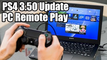 PS4 3.50 Update - PC Remote Play Test on 10Down 4Up Connection