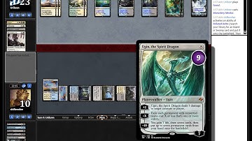 MTGO - Standard Commentary - Abzan Midrange vs Esper Control