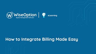eLearning: Set Up - Integration with eBillingMadeEasy