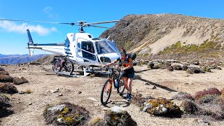 We went heli-biking in New Zealand (Kaimanawa Descent)