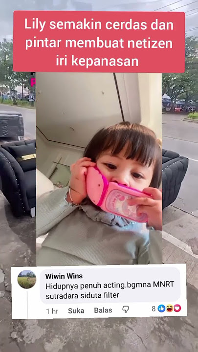NETIZEN kepanasan liat Lily makin pintar #lily #trending