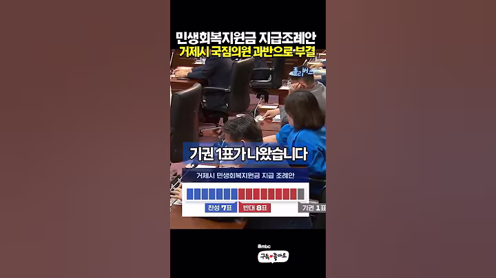 거제시,국짐 과반으로 민생회복지원금 조례부결시켜 #국짐 #민생회복지원금 #거제시