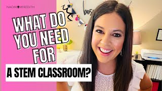 What Do You Need for a STEM Classroom? Elementary STEM Coach Podcast Ep.3