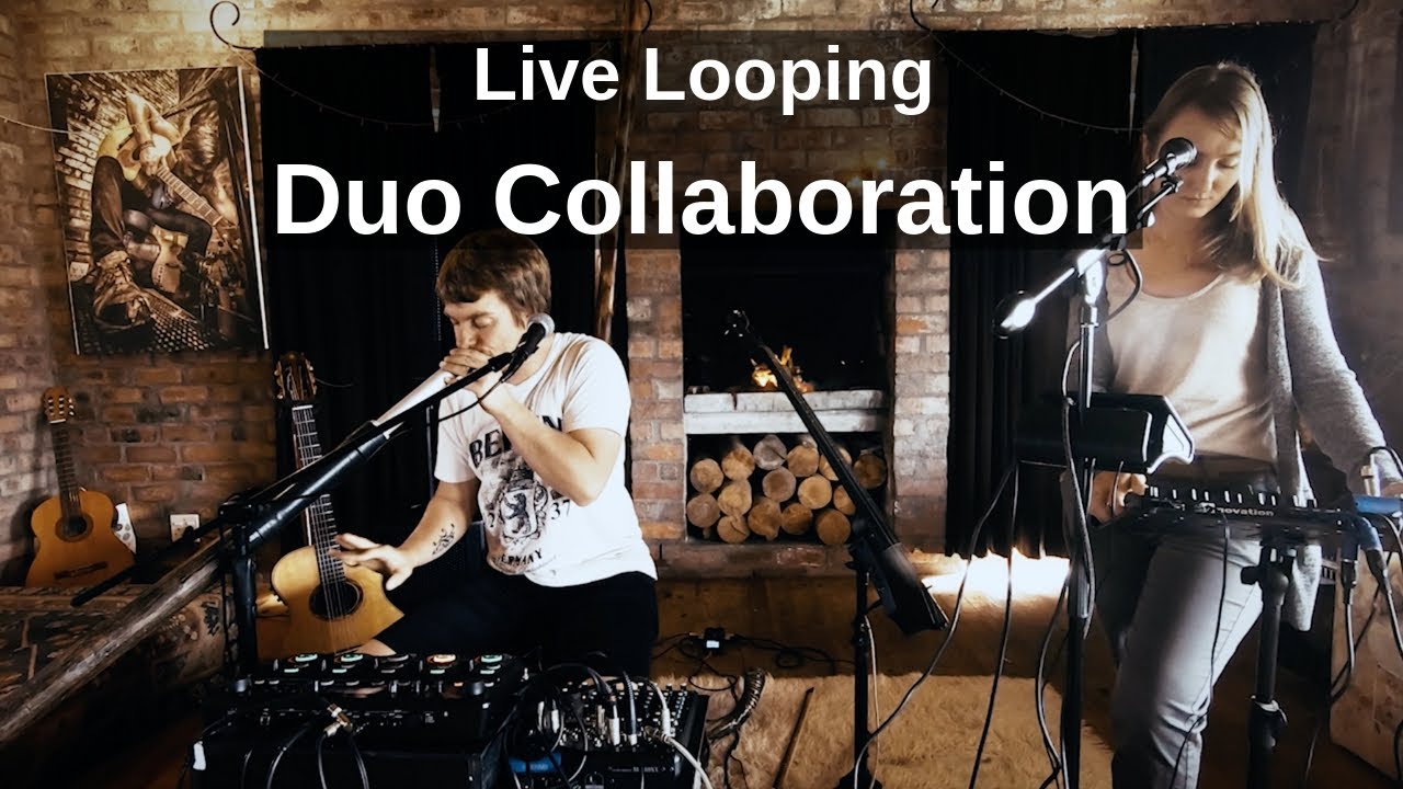One man band composes a song live in 10 minutes using a Boss RC-505 Loop Station
