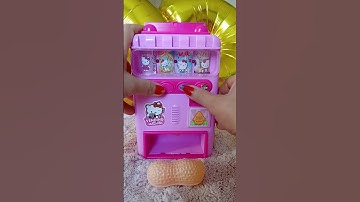 ASMR ✨ TRENDING MILK IN MINI VENDING MACHINE 🌈✨##shorts #trending #viral #shortsfeed #satisfying