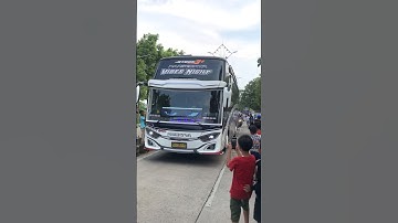 Bus strobo mata cek‼️ #busartis #bus #busmania #busbasuri #basuri #telolet #viral #fyp