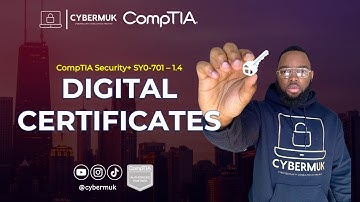 1.4 - Certificates (CompTIA Security+ SY0-701)