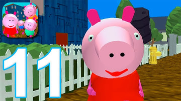 Piggy Neighbor Family Escape Obby House 3D Gameplay Level 11