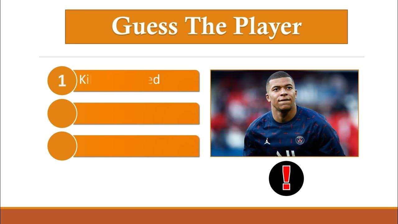 Guess The Football Player Name Quiz YouTube
