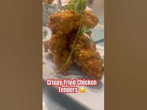 Crispy Fried Chicken Tenders | #viral #viralvideo #viralshort #