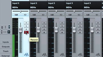 S1-032 Record and Monitor Buttons