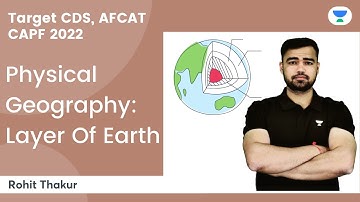 Physical Geography | Layers Of Earth | Target CDS, AFCAT and CAPF | By Rohit Thakur
