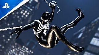 NEW Remastered MCU Symbiote SpiderMan Suit  Marvel's SpiderMan
