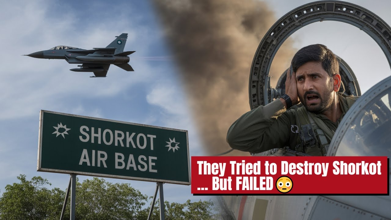 😳 Shorkot Air Base ATTACKED?! | Pakistan’s Quick Response Shocked Everyone!