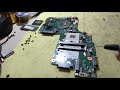 REPARACION TOSHIBA SATELLITE 855 CON MOTHERBOARD EN CORTOCIRCUITO