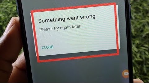 How to fix Something went wrong Please try again later problem solve in Goibibo