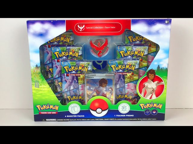  Pokemon TCG: Pokemon GO Special Collection - Team Valor : Toys  & Games