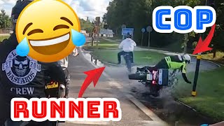 Cops Vs Bikers - Motorcycle Police Chase Thiefs Best Compilation 2024