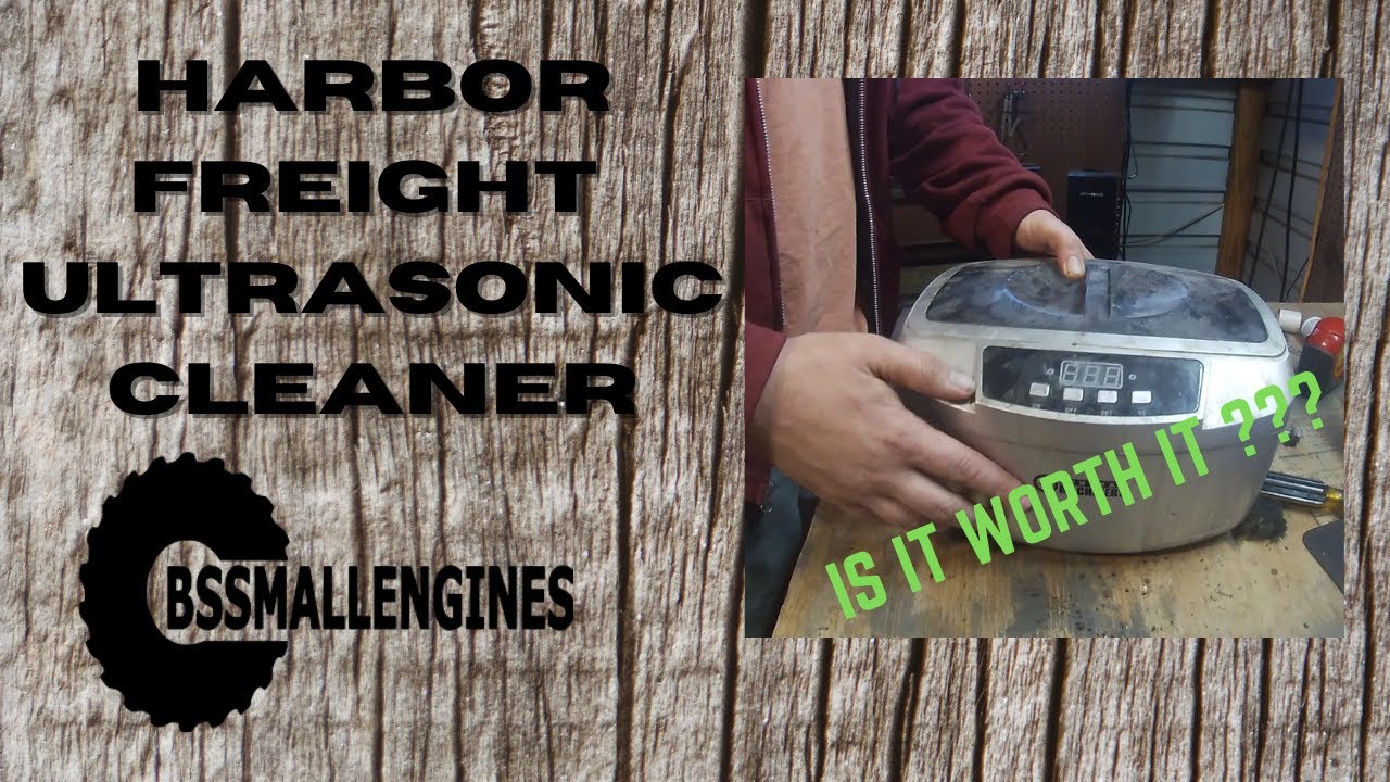 Harbor Freight Ultrasonic Cleaner YouTube
