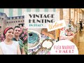 Vintage hunting in italy  flea market shopping  huge haul  episode 3  urbino
