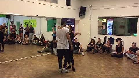 William & Paloma demo at Teacher