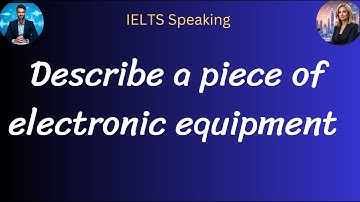📱 Describe a Useful Electronic Device | IELTS Speaking Part 2 Sample Answer 🎙️