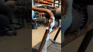 Rust Treadmill Restore#RustRemoval #TreadmillRestoration#MetalCleaning #ASMRCleaning#SatisfyingClean