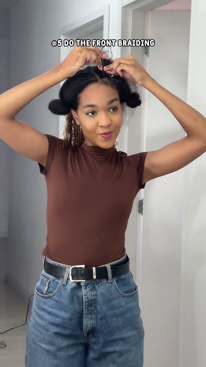  goddess braids tutorial #braidstyles #braidstutorial #braidlocs - YouTube
