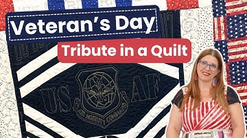 Quilting for a Hero (FREE pattern!) | A Veteran’s Day Foundation Paper Piecing Project