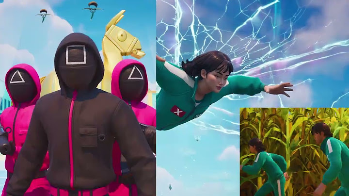 Trailer squid game fortnite