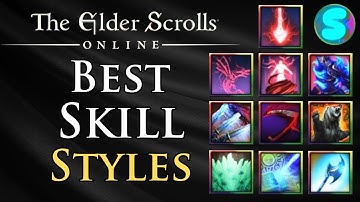 Top 10 vaardigheidsstijlen in The Elder Scrolls Online