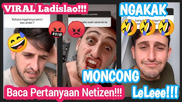 Ladislao Baca Komen Netizen. Tik Tok Viral Ladislao Terbaru di Jamin Ngakak Part 3.