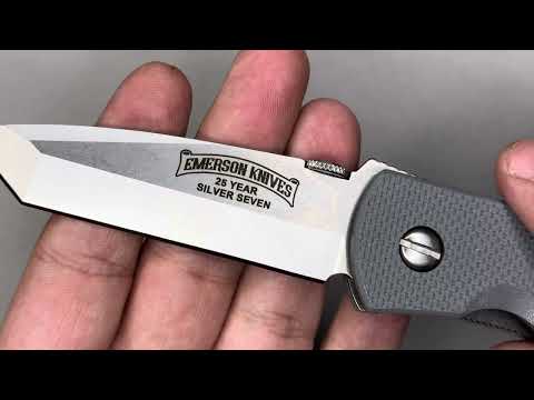 Emerson Knives -  Silver Seven 25 Years Anniversary  