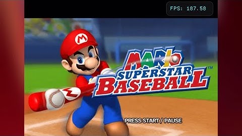 DolphiniOS- New Speed Hack (Mario Superstar Baseball) Speed Test #51 (iPhone XR)