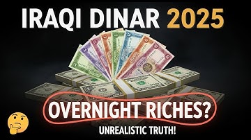 ⚠️ Iraqi Dinar 2025 Truth: Why Overnight Millionaires Are a Myth! 💰🏦