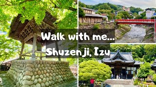 🌿 Walk with me… SHUZENJI in IZU Onsen Town | 修善寺| Japan | Summer Vlog