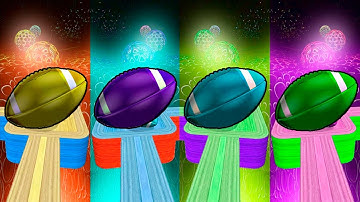 Going Balls Reverse - Fastest Passage of Portal Race! Football Gameplay