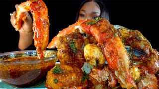 KING CRAB SEAFOOD BOIL MUKBANG | DESHELLED | SEAFOOD BOIL MUKBANG | Seafood | Mukbang Asmr