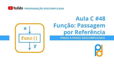 Linguagem C | Aula 48 - Função: Passagem por Referência