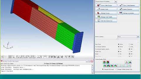 Structural Optimization Setup using Design Studio