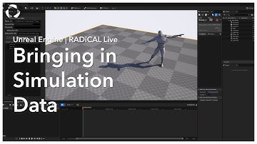 Unreal Engine | RADiCAL Live - Bringing in Simulation data
