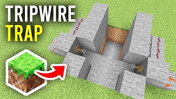How To Make Tripwire Trap In Minecraft - Full Guide