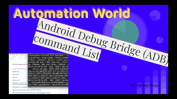Android Debug Bridge (ADB) command List PART1