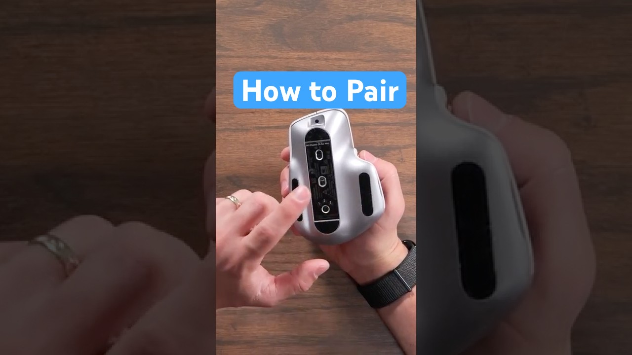 How to Pair the MX Master 3S to a Computer Using Bluetooth